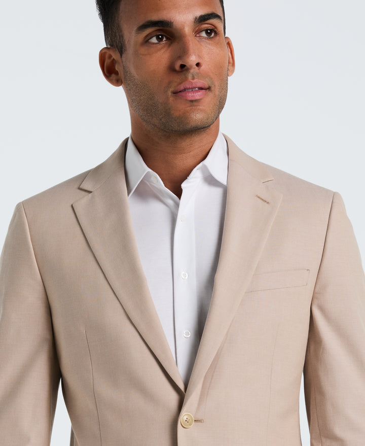 Suit Separate Jacket - Solid Tan (Tan) 