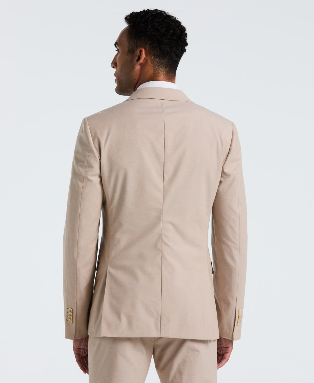 Suit Separate Jacket - Solid Tan (Tan) 