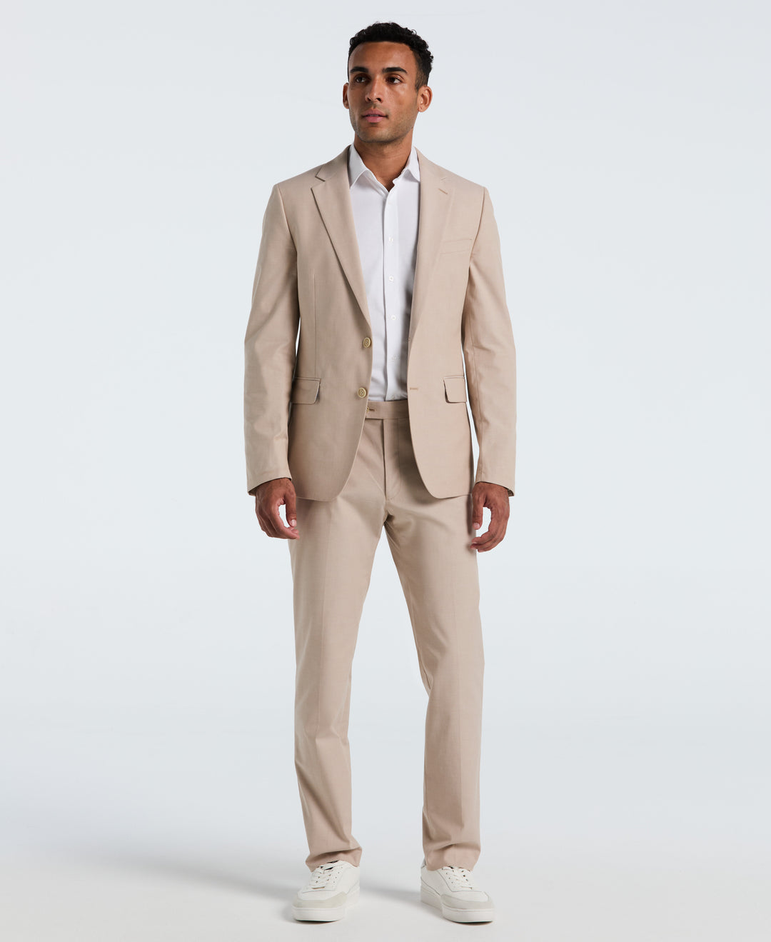 Suit Separate Jacket - Solid Tan (Tan) 