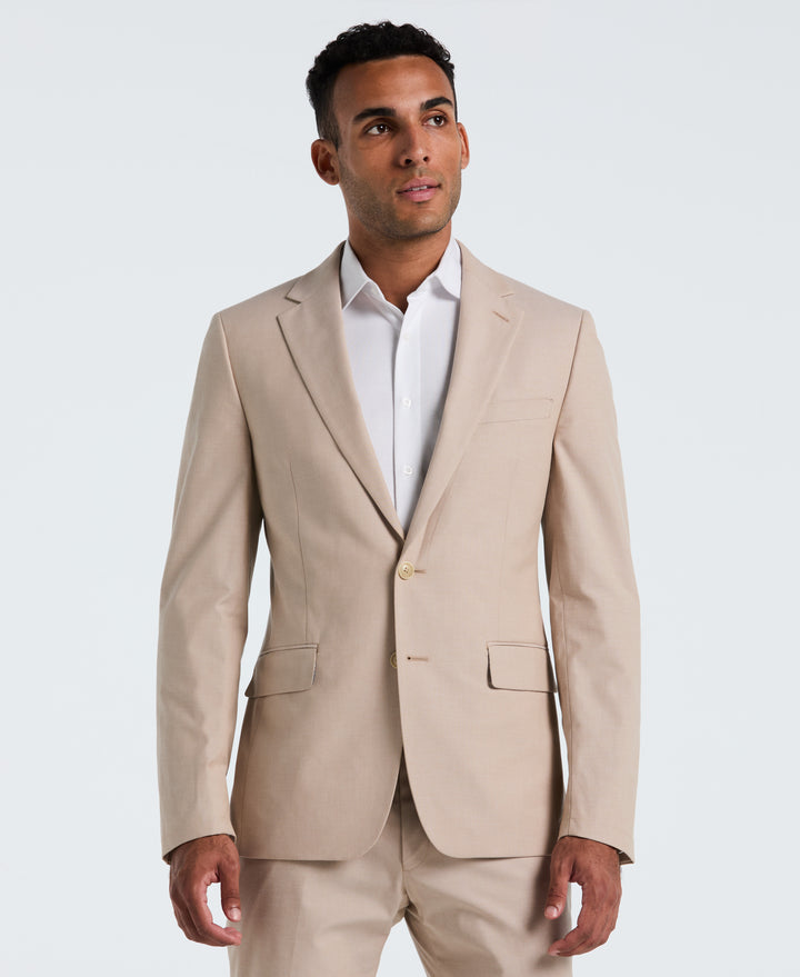 Suit Separate Jacket - Solid Tan (Tan) 