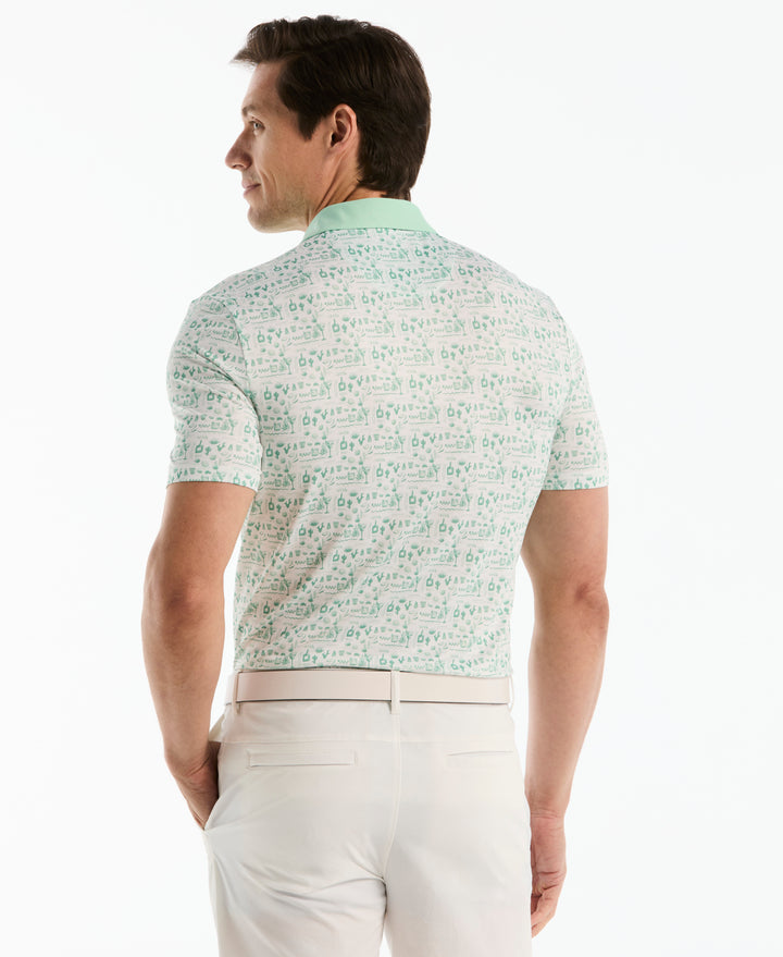 Spicy Margarita Contrast Golf Polo-Golf Polos-Original Penguin