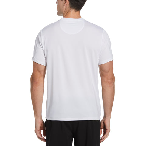 Spliced Energy Stripe T-Shirt (Bright White) 