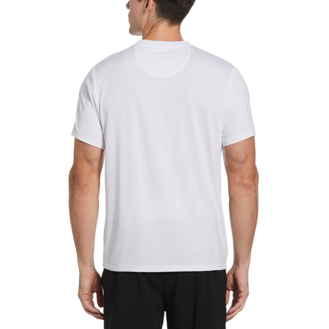 Spliced Energy Stripe T-Shirt (Bright White) 