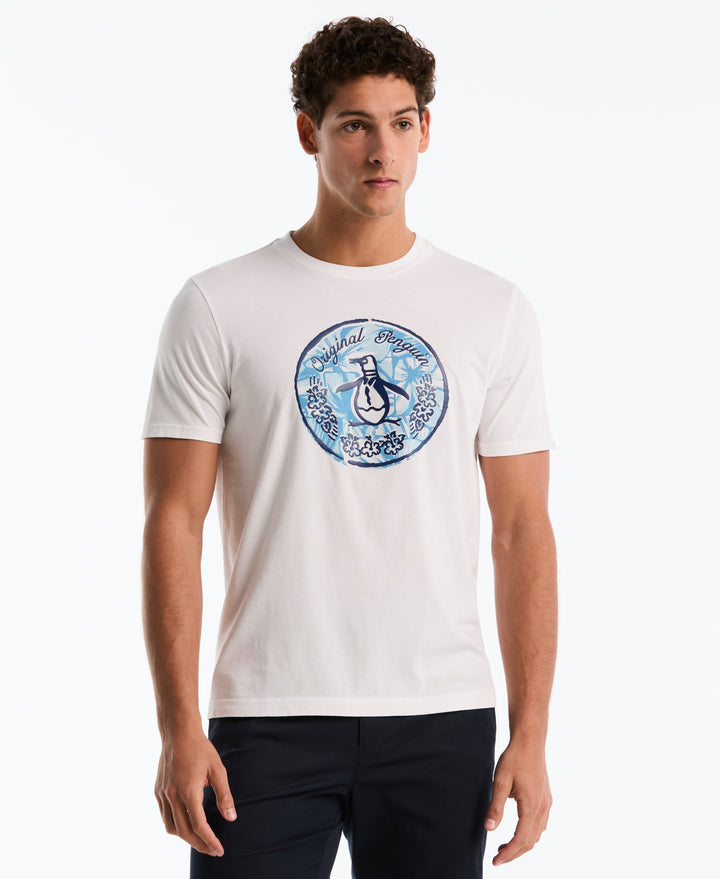 Stamp Logo Graphic Tee (Bright White) 