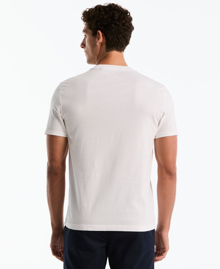 Stamp Logo Graphic Tee (Bright White) 