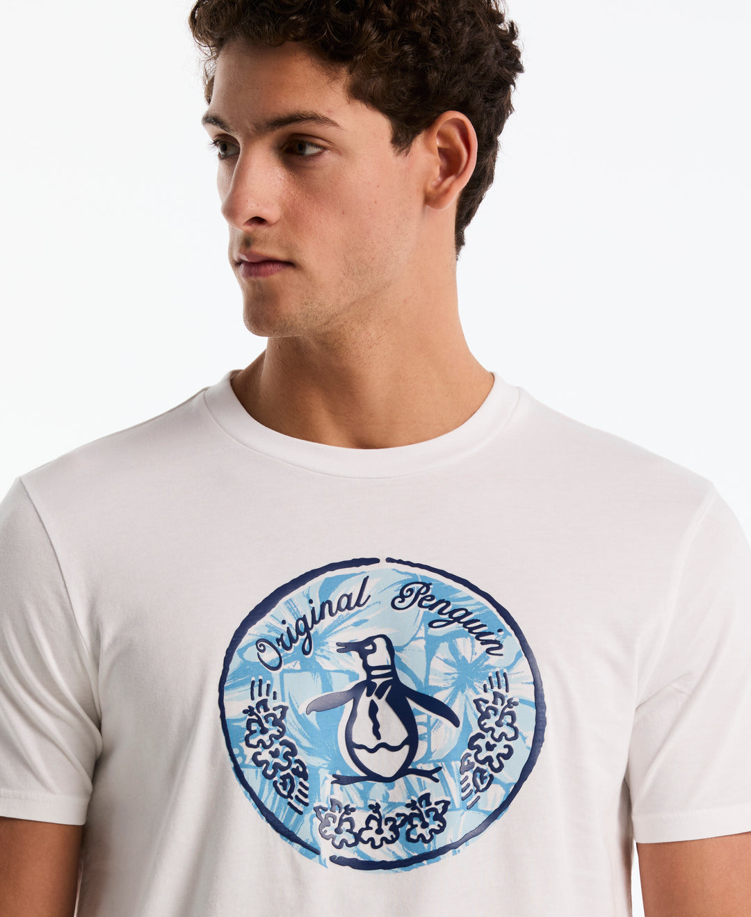 Stamp Logo Graphic Tee (Bright White) 