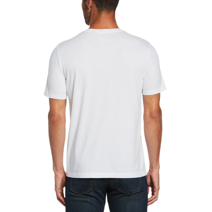 *p(R)ojectR® Edging Logo SS Tee ホワイト T-Shirt-L-S---Porcelain-