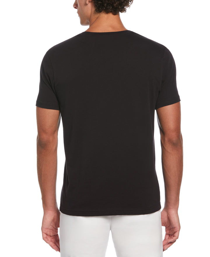 Stamp Logo Tee (True Black) 