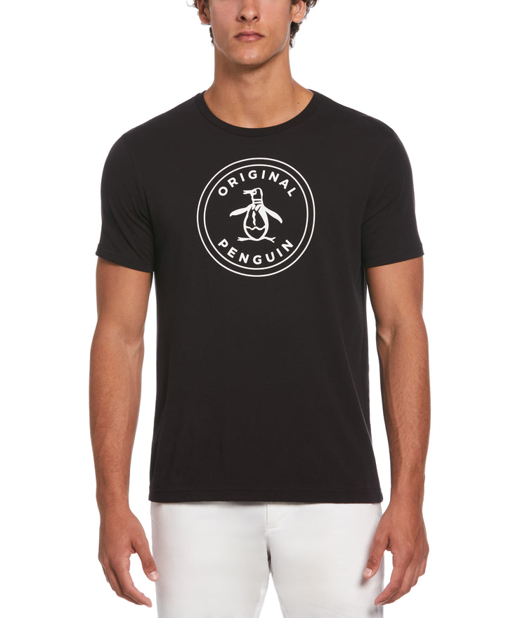 Stamp Logo Tee (True Black) 
