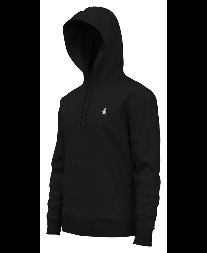 Sticker Pete Pullover Fleece Hoodie (True Black) 