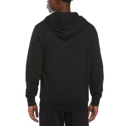Sticker Pete Full-Zip Fleece Hoodie (True Black) 