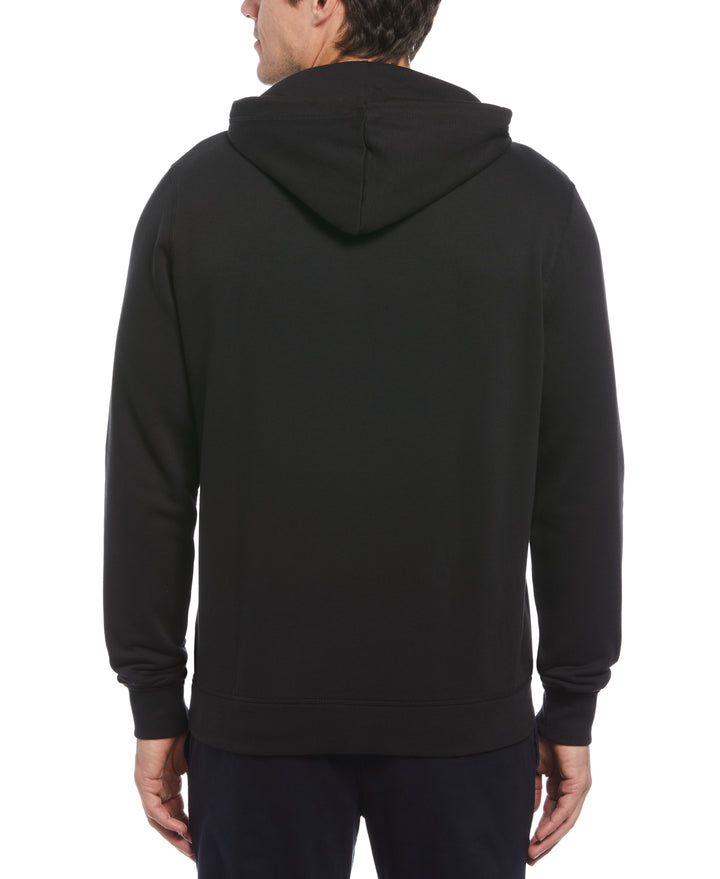 Sticker Pete Pullover Fleece Hoodie (True Black) 