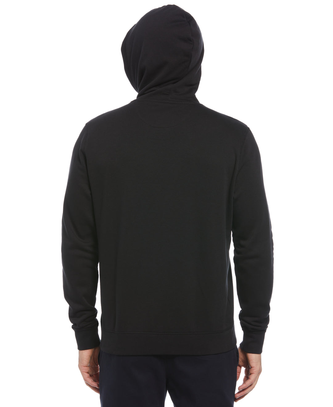 Sticker Pete Pullover Fleece Hoodie (True Black) 