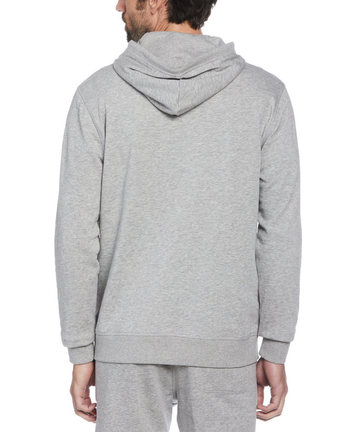 Sticker Pete Fleece Hoodie (Rain Heather) 