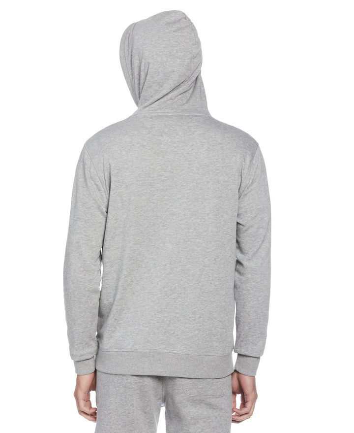 Sticker Pete Fleece Hoodie (Rain Heather) 