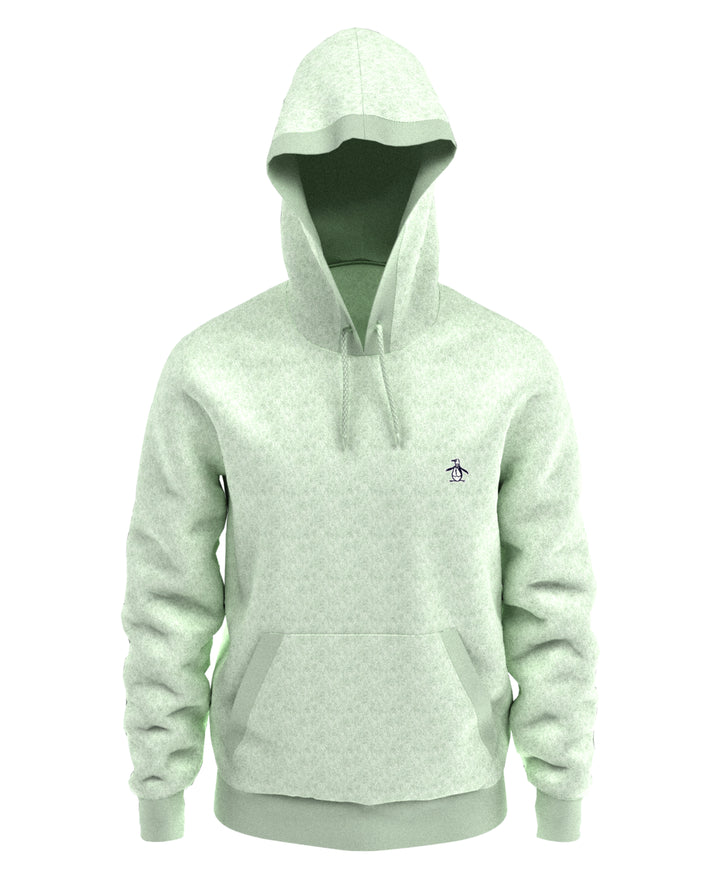 Sticker Pete Pullover Fleece Hoodie (Celadon) 
