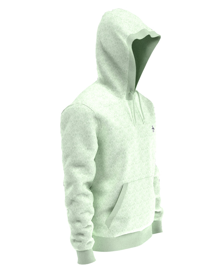 Sticker Pete Pullover Fleece Hoodie (Celadon) 
