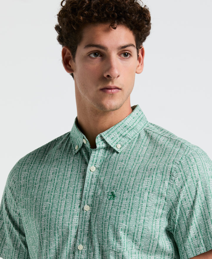 Cotton Poplin Texture Shirt (Amazon) 