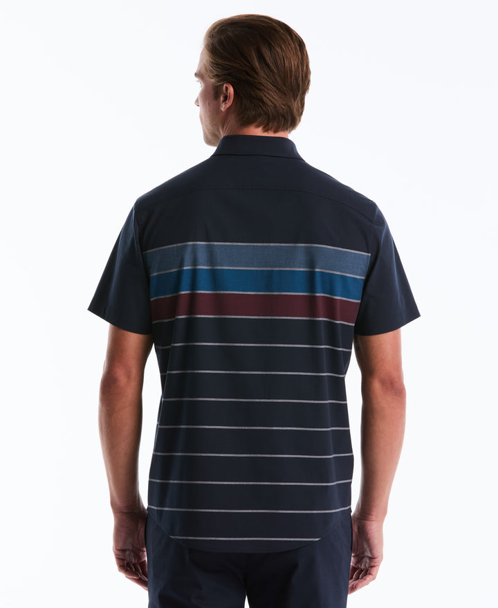 Stripe Stretch Shirt (Dark Sapphire) 
