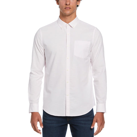Stripe Oxford Shirt (Parfait Pink) 
