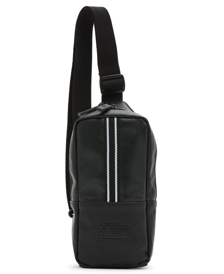 Striped Crossbody Bag-Bags-Black-OS-Original Penguin