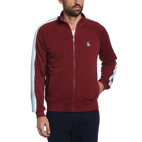 Striped Sleeve Track Jacket Original Penguin US