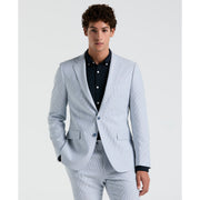 Stripe Suit Separate Jacket (Light Blue) 