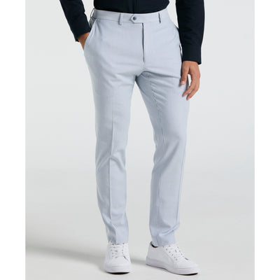 Striped Suit Separate Pant (Light Blue) 