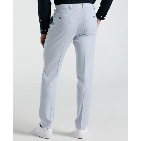 Striped Suit Separate Pant (Light Blue) 