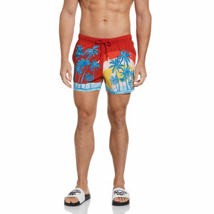 Sunset Swim Short (Molten Lava) 