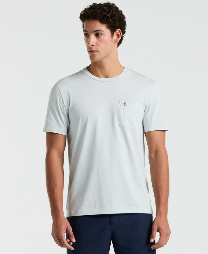 Supima Cotton Pete Pocket Tee (Ballad Blue) 