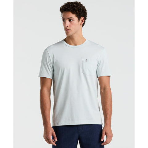 Supima Cotton Pete Pocket Tee (Ballad Blue) 