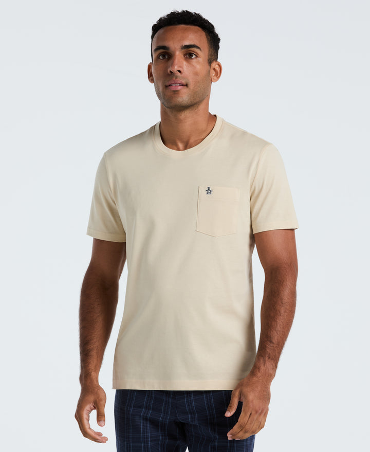 Supima Cotton Pete Pocket Tee (Birch) 