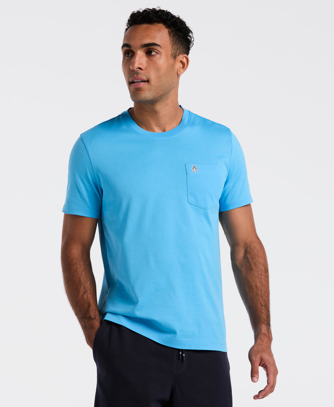 Supima Cotton Pete Pocket Tee (Bonnie Blue) 
