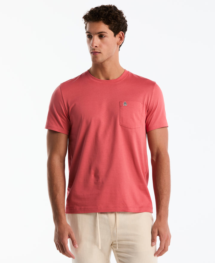 Supima Cotton Pete Pocket Tee (Faded Rose) 