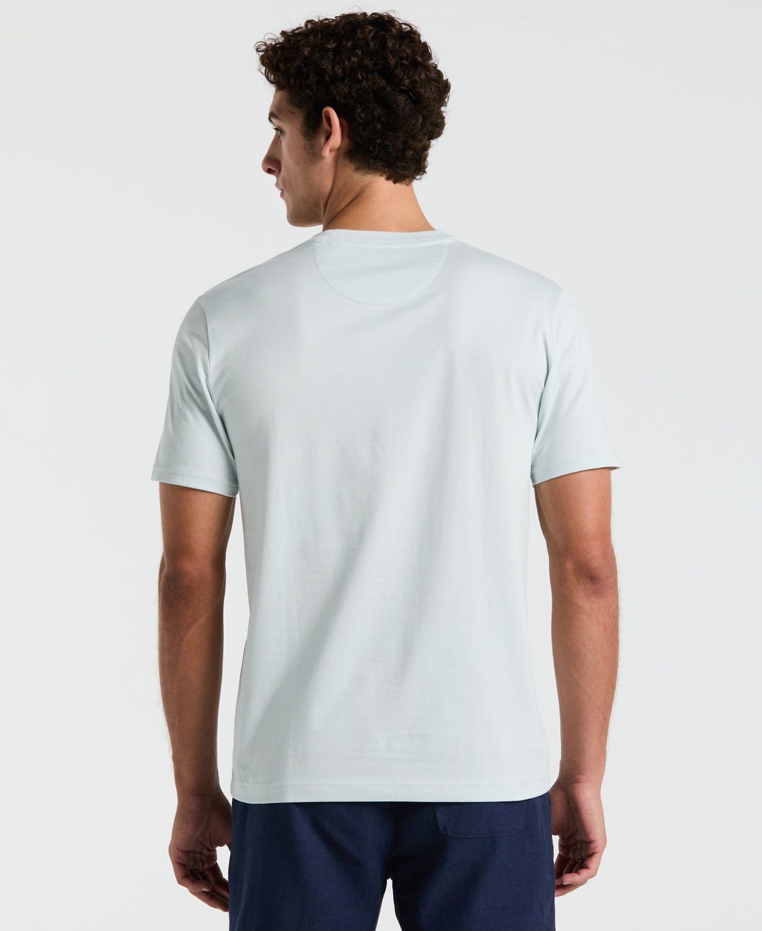 Supima Cotton Pete Pocket Tee (Ballad Blue) 