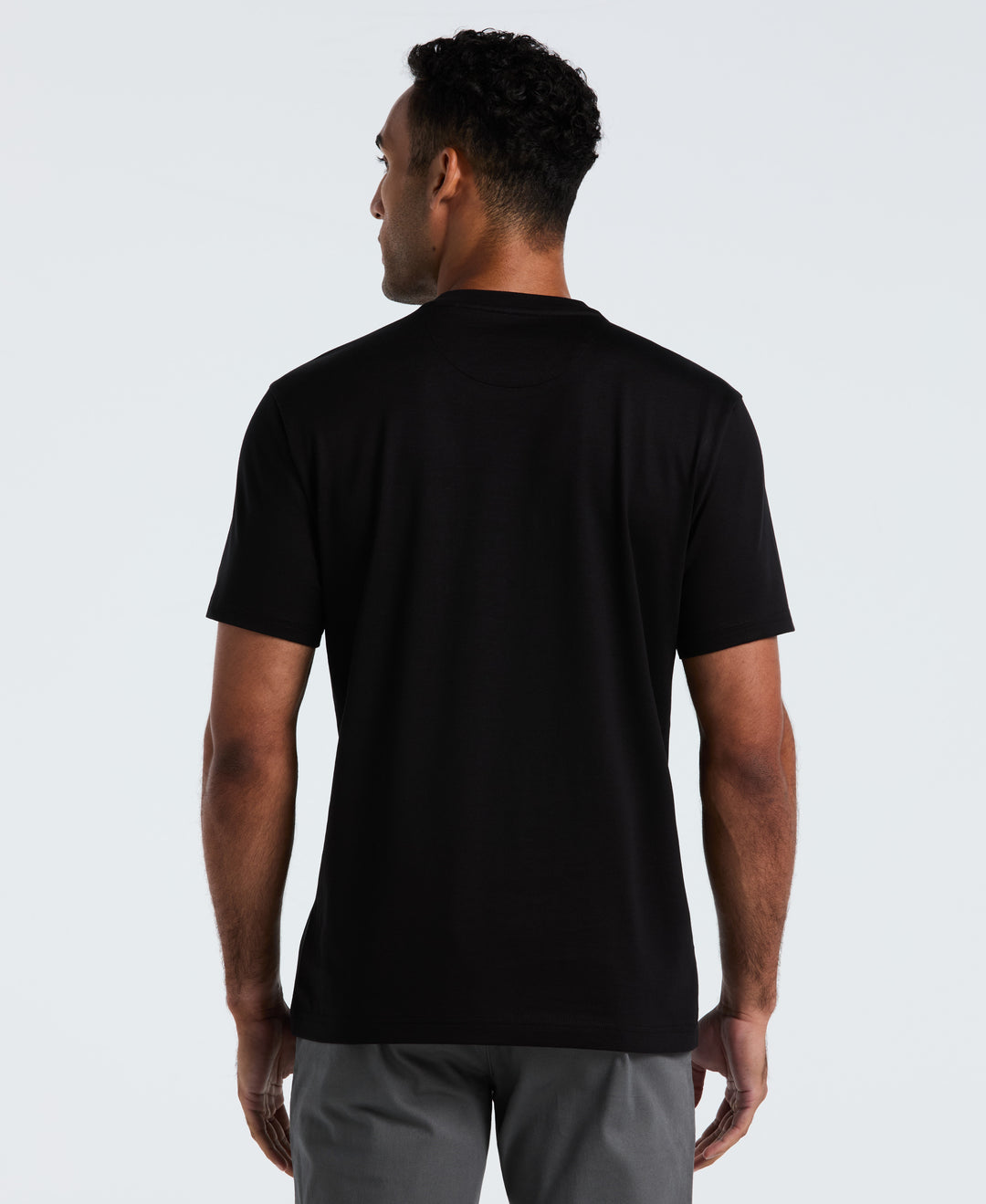 Supima Cotton Pete Pocket Tee (True Black) 