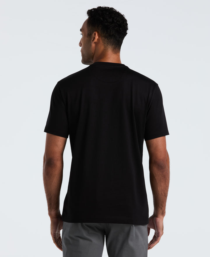 Supima Cotton Pete Pocket Tee (True Black) 