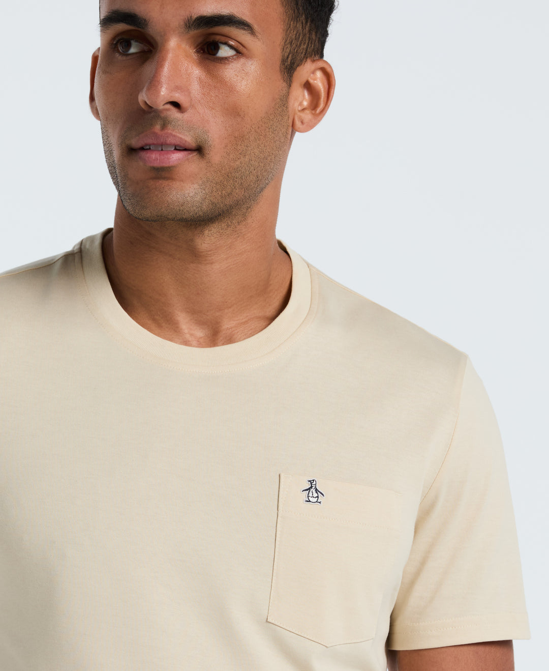 Supima Cotton Pete Pocket Tee (Birch) 