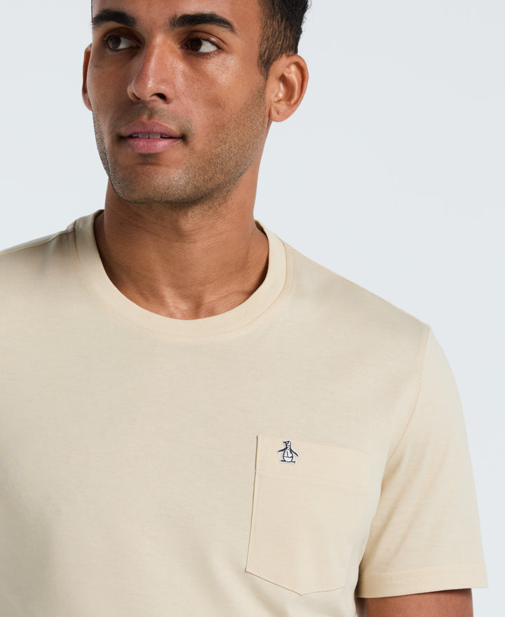 Supima Cotton Pete Pocket Tee (Birch) 