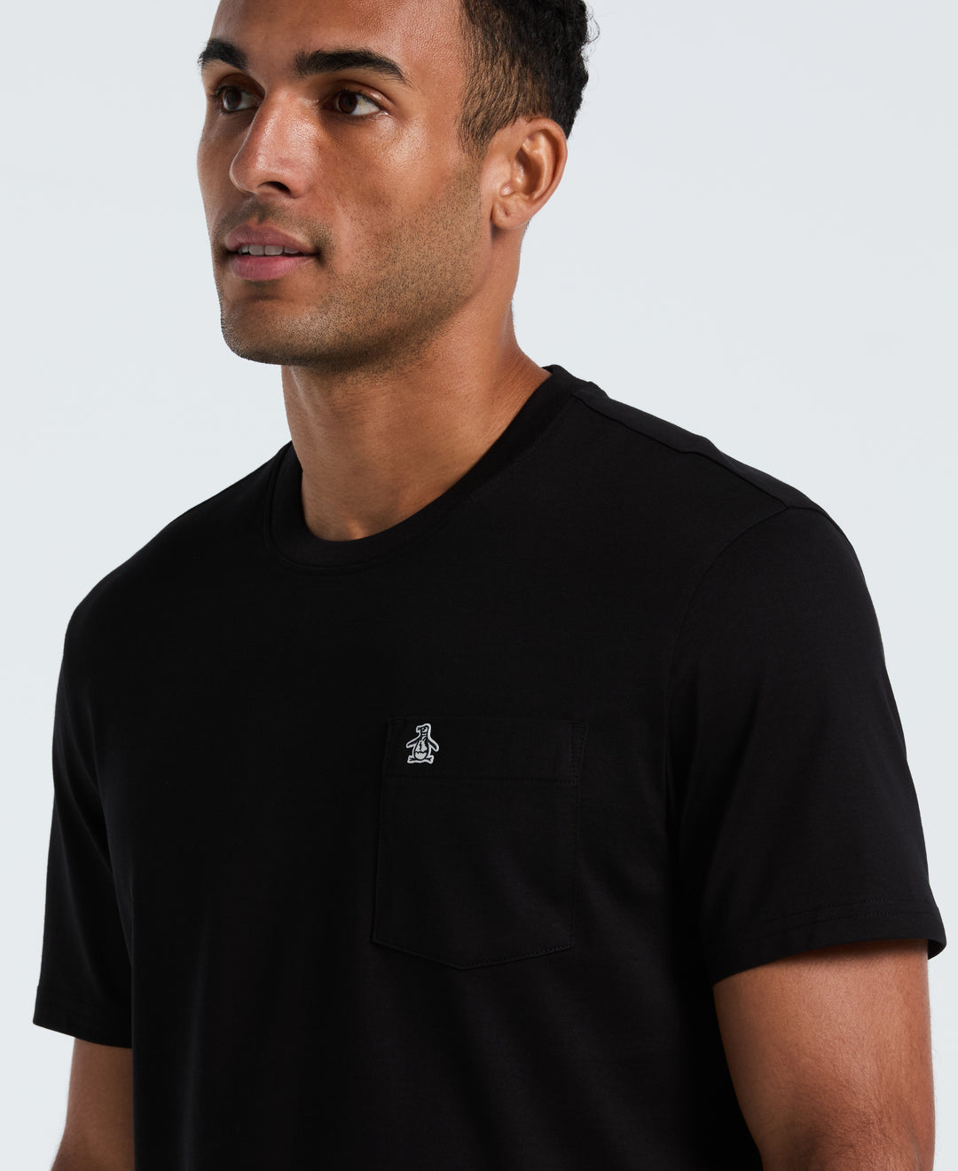 Supima Cotton Pete Pocket Tee (True Black) 