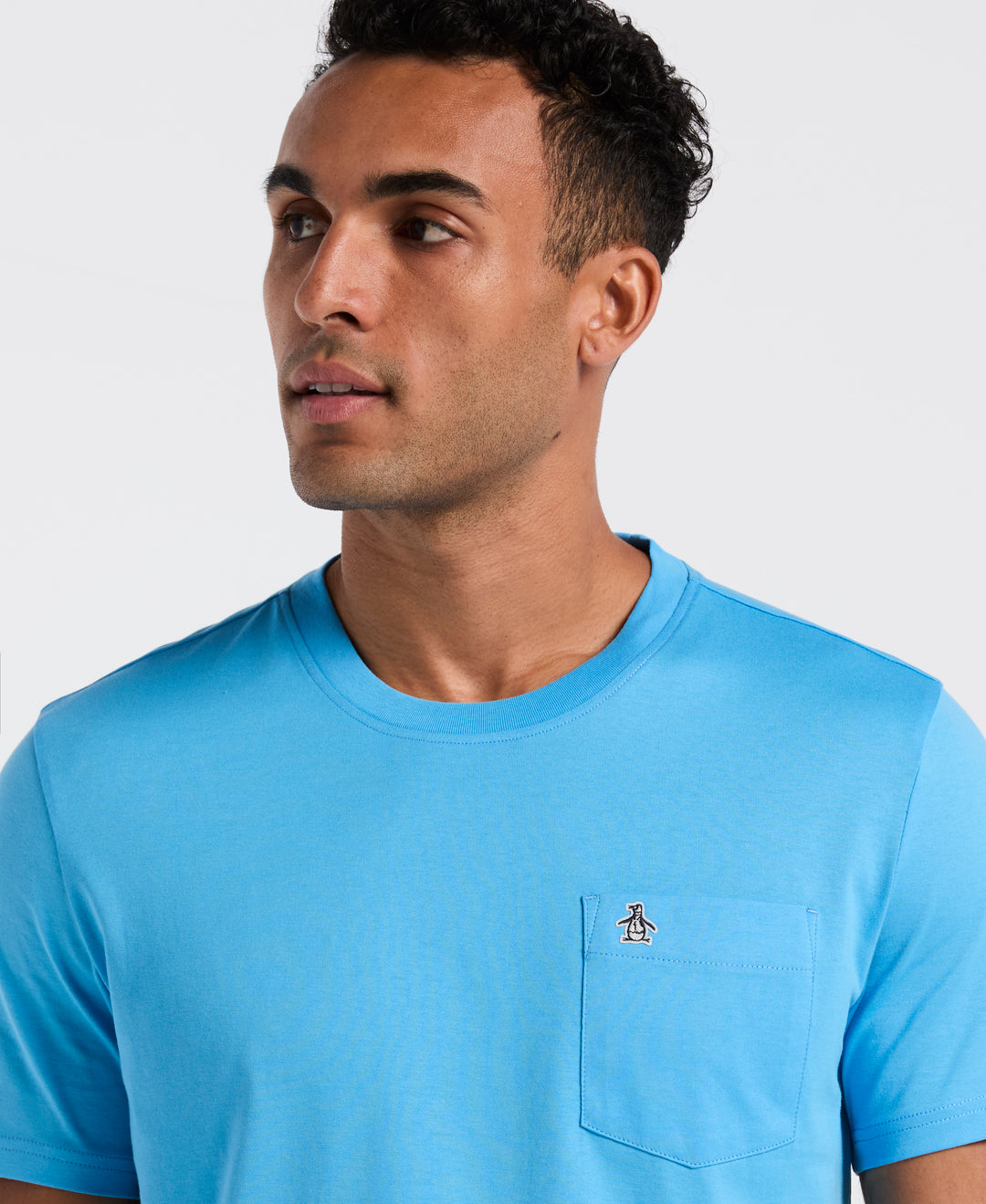 Supima Cotton Pete Pocket Tee (Bonnie Blue) 