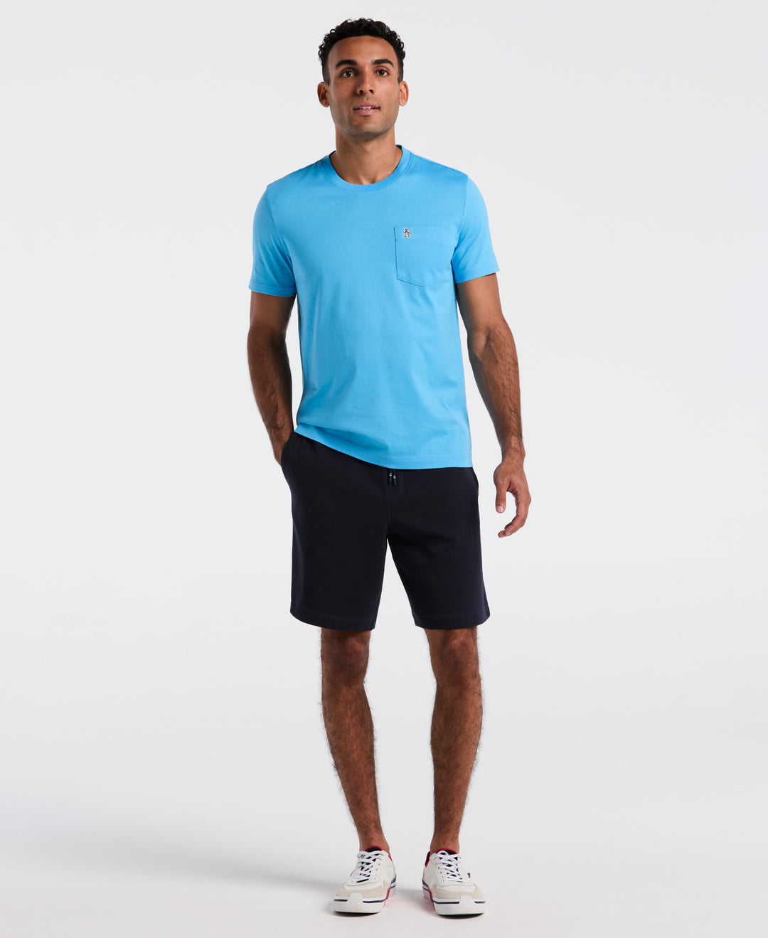 Supima Cotton Pete Pocket Tee (Bonnie Blue) 