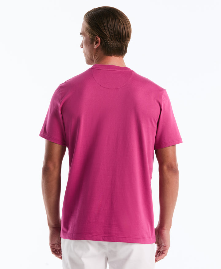 Supima Cotton Pete Pocket Tee (Magenta Haze) 