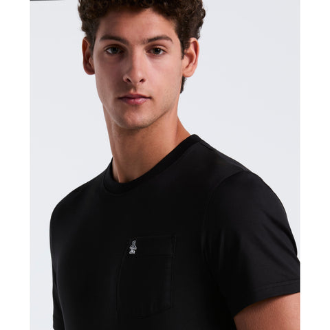 Supima Cotton Pete Pocket Tee (True Black) 