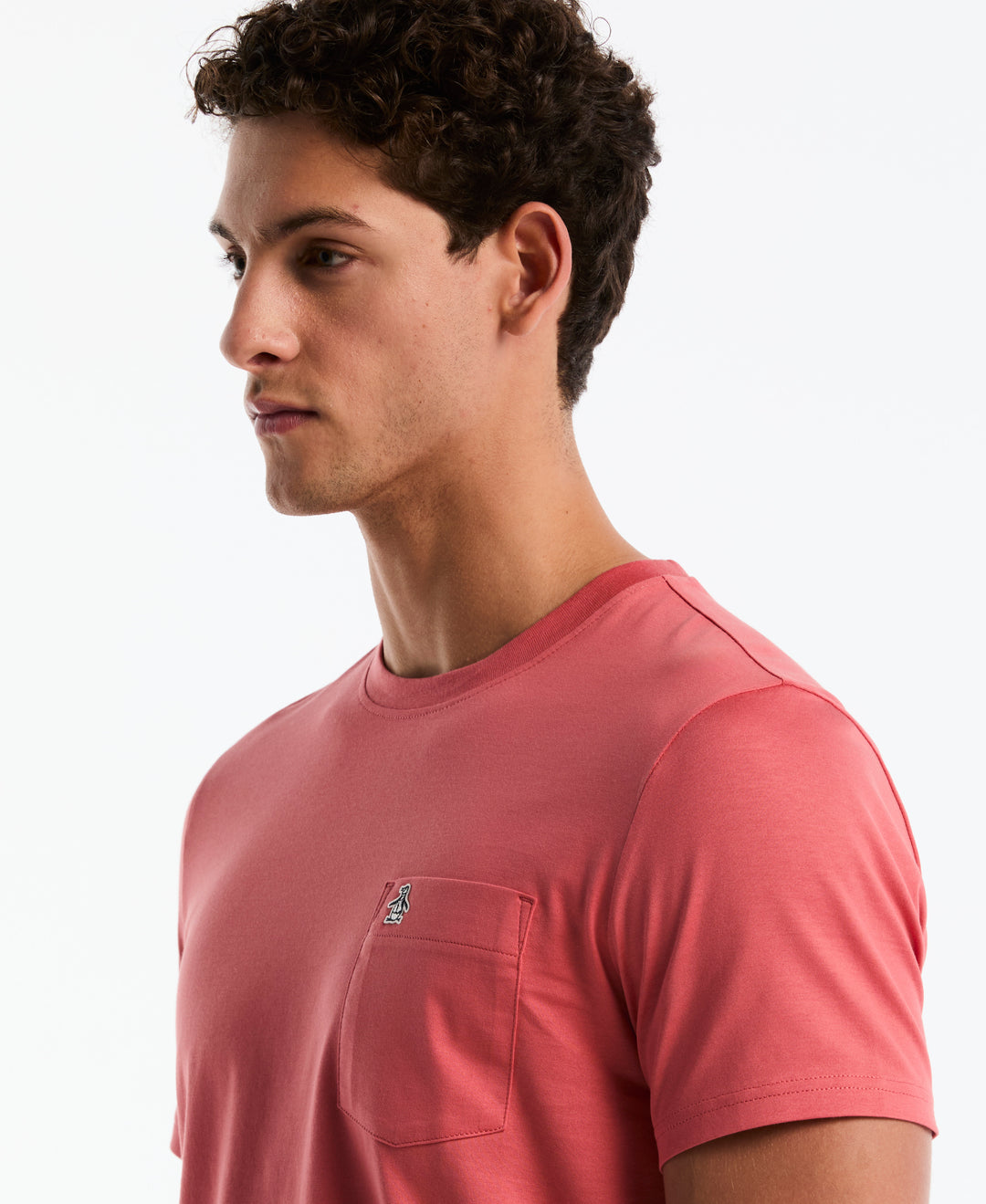 Supima Cotton Pete Pocket Tee (Faded Rose) 