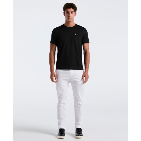 Supima Cotton Pete Pocket Tee (True Black) 