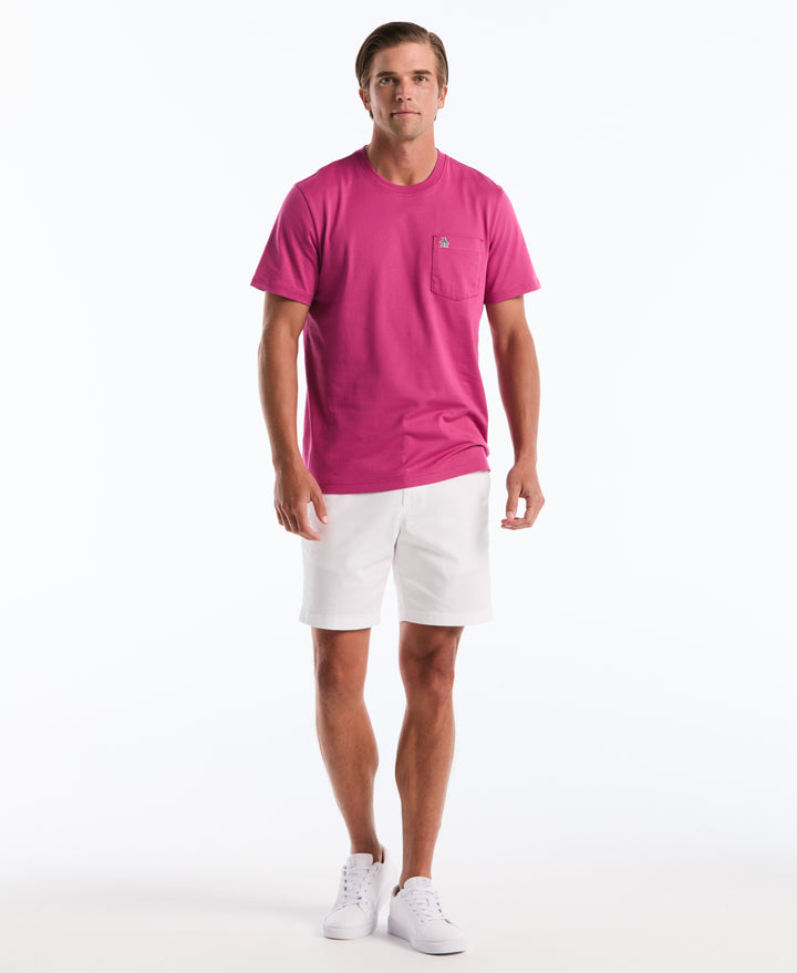 Supima Cotton Pete Pocket Tee (Magenta Haze) 