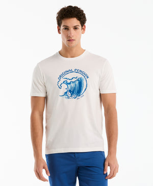 Surfing Pete Graphic Tee (Bright White) 