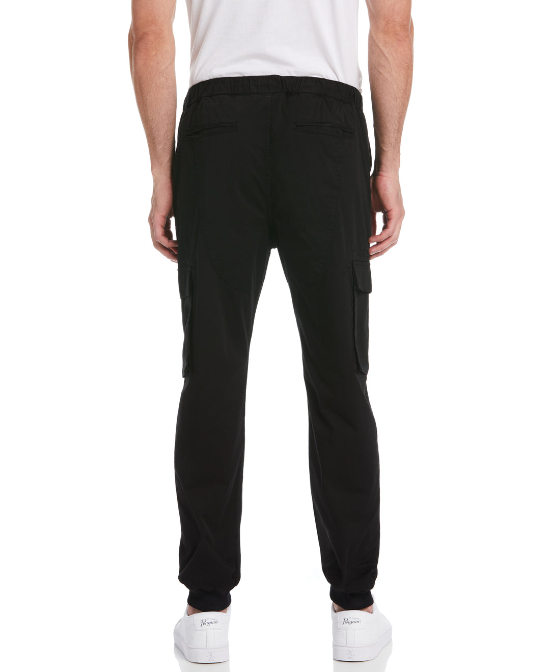 Tapered Cargo Jogger (True Black) 